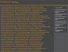 Tablet Screenshot of foofaq.com